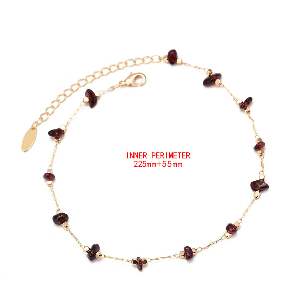 Anklet Female Fashion Wild Scenic Anklet Simple Student Beach Anklet
